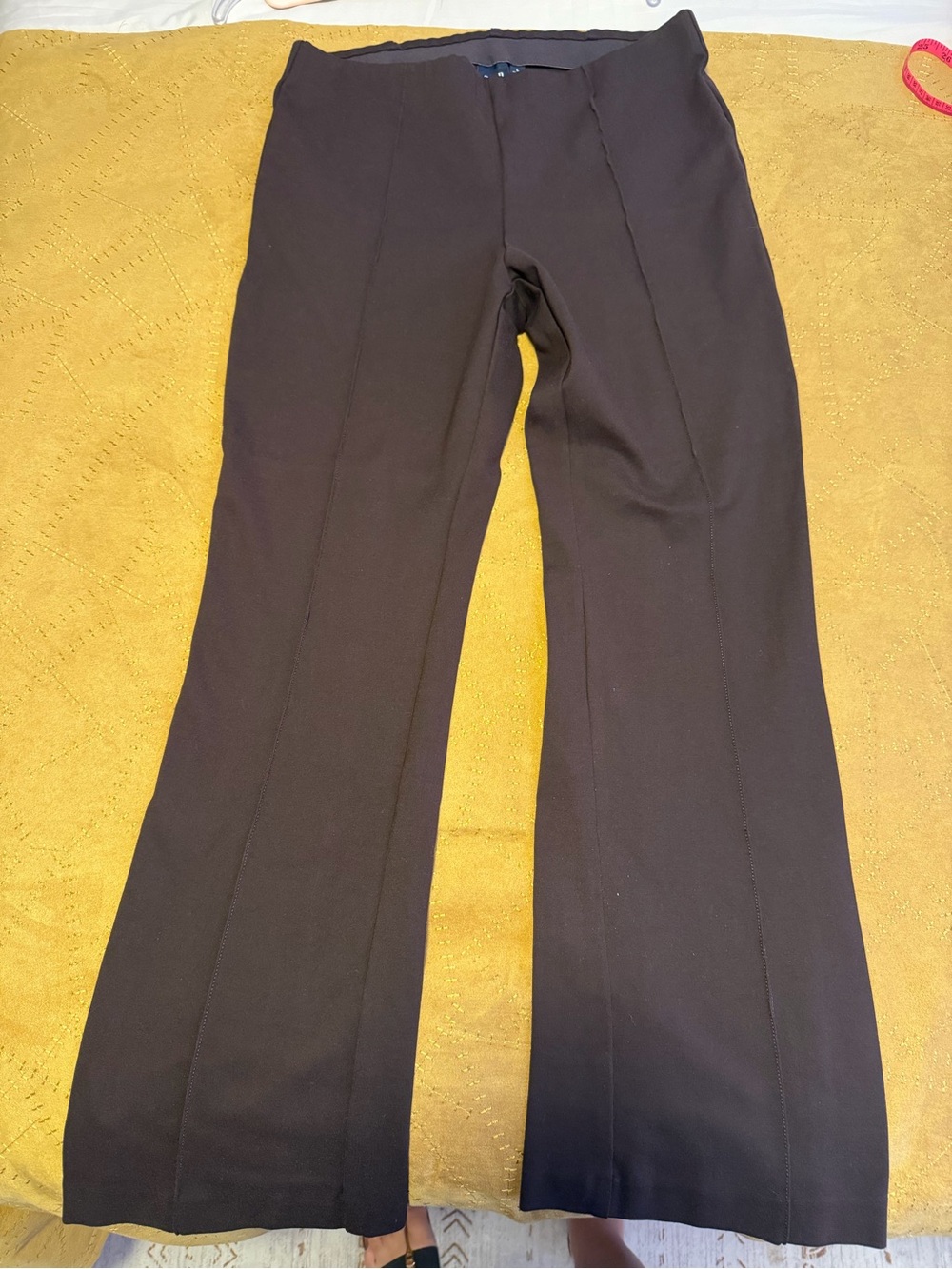 GAP Black Stretch Bootcut Ponte Pants